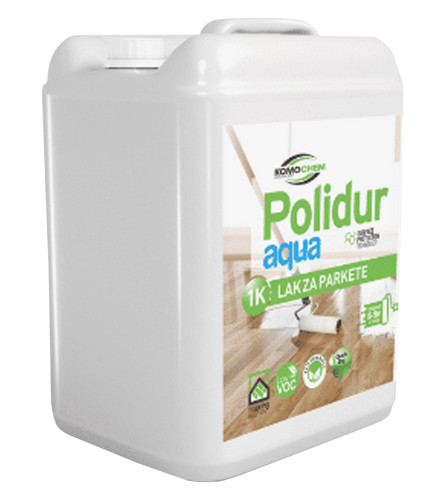 KOMOCHEM Lak za parket POLIDUR AQUA 1K polumat 1l