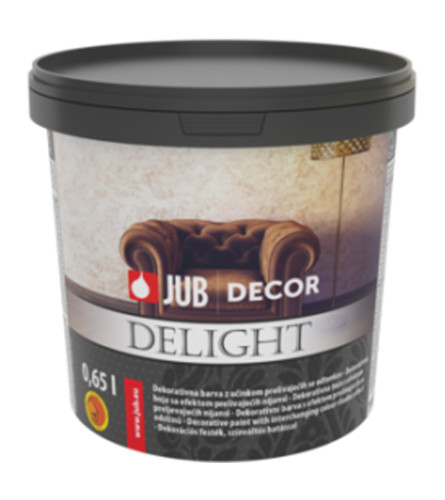 JUB Boja unutrašnja DECOR DELIGHT dark gold 0,65l