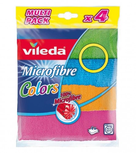 VILEDA Krpe mikrofiber 4/1 Color 92577