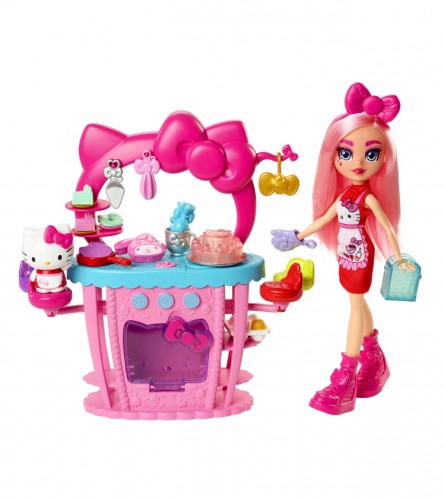 HELLO KITTY Igračka lutka Hello Kitty u kuhinji GWX05