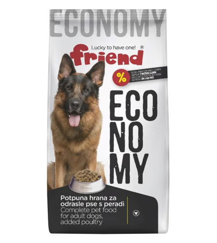 FRIEND Hrana potpuna za odrasle pse 2.3kg ECONOMY