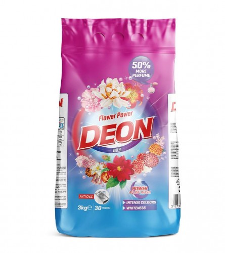 DEON Deterdžent za veš Flower Power Violet 3kg