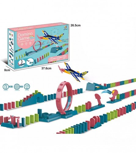 MASTER Igračke Domino set za domino voz JQ136293A