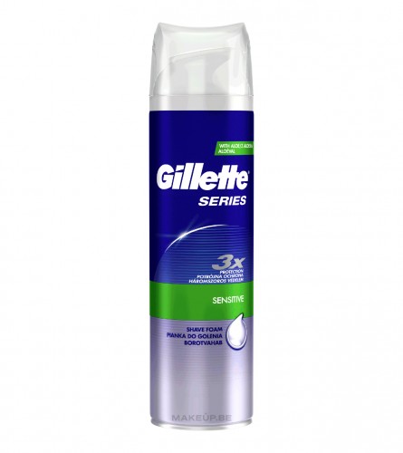 GILLETTE Pjena za brijanje 250ml Sensitive 600644