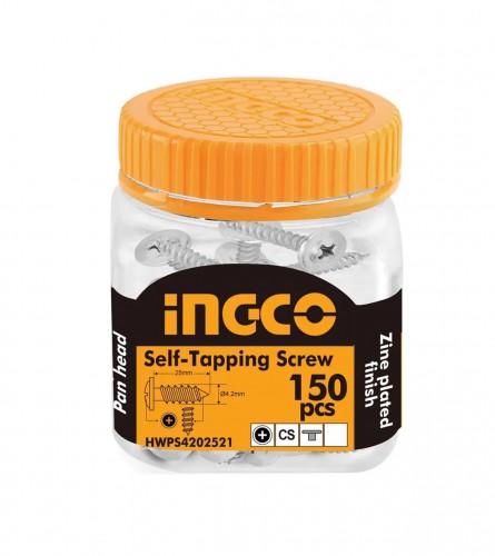 INGCO TOOLS Vijak samonarezujući za metal 4,2x25mm 150/1 HWPS4202521