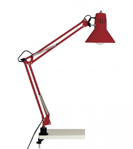 BRILLIANT Lampa stolna Hobby A60 E27 40W crvena 10802/01