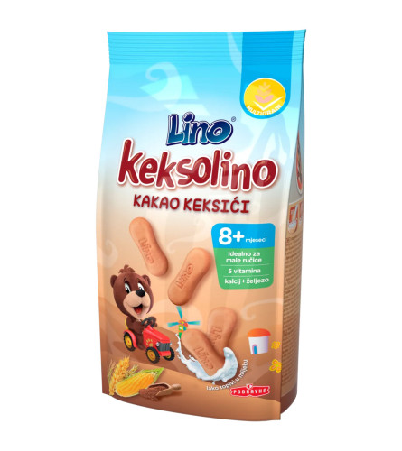 PODRAVKA Keksići kakao 140g Keksolino