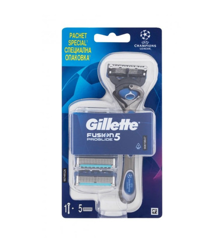 GILLETTE Brijač sa 5 zamjenskih patrona