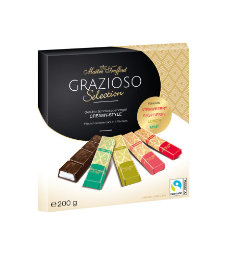 MAITRE TRUFFOUT Čokolada Grazioso Selection Creamy Style 200g