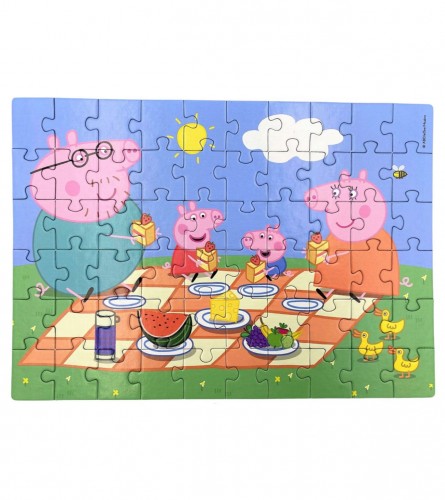 CLEMENTONI Igračka puzzle Peppa Pig 2x60 24793
