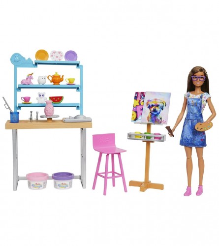 MATTEL Igračka Barbie slikarka HCM85