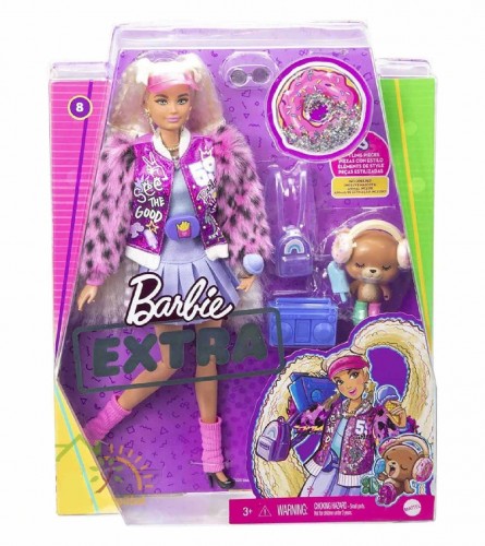 MATTEL Igračka lutka Barbie extra sa ljubimcem 9503007000