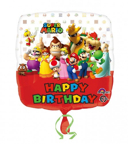 AMSCAN Balon rođendanski Super Mario 43cm S60 3200901