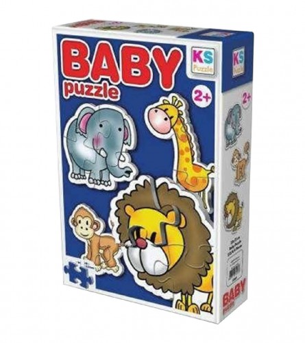 KS GAMES Igračka baby puzzle Životinje 12001