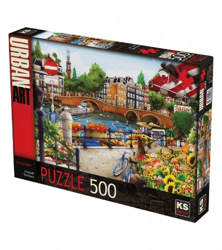 KS GAMES Igračka puzzle Amsterdam 20006 500 dijelova