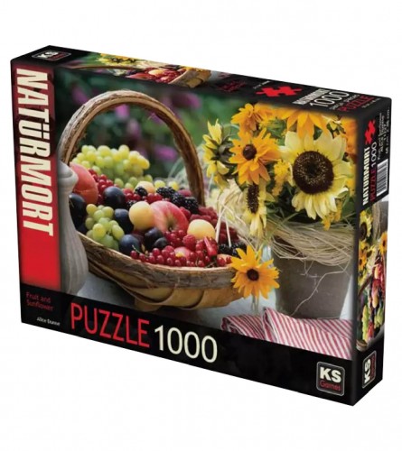 KS GAMES Igračka puzzle Voće i cvijeće 11227 1000 dijelova