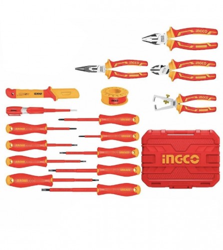 INGCO TOOLS Alat električarski set 16/1 u koferu HKITH1601