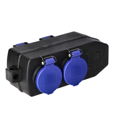 ORNO Utičnica šuko 4X+2P+E sa zaštitom 16A IP44 OR-AE-13237(GS)