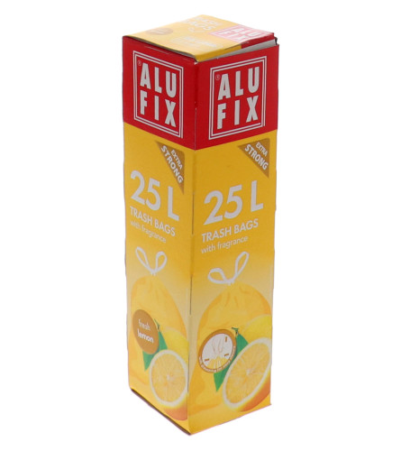 ALU-FIX Vreće za smeće 25l 15/1 mirisne Limun 2515