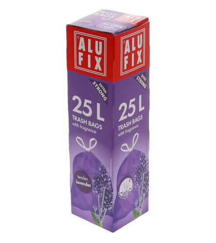 ALU-FIX Vreće za smeće 25l 15/1 mirisne lavanda 2515