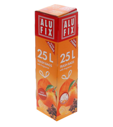 ALU-FIX Vreće za smeće 25l 15/1 mirisne mandarina 2515