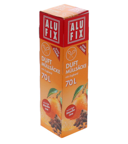 ALU-FIX Vreće za smeće 70l 8/1 mirisne mandarina 2515