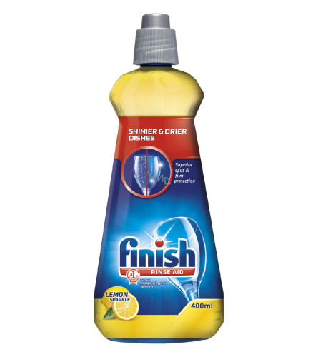 FINISH Sjaj za mašinu za suđe 400ml limun