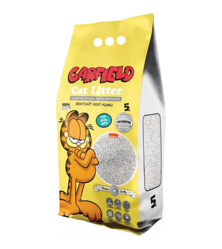 HOBBY Pijesak za mačke 5l Garfield Natural
