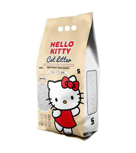 HOBBY Pijesak za mačke 5l Hello Kitty Natural