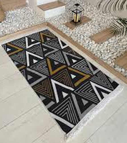 MASTER Tepih ARYA KILIM 0161 80x150cm žuta/siva