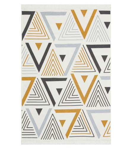 MASTER Tepih ARYA KILIM 0159 120x180cm žuta/siva