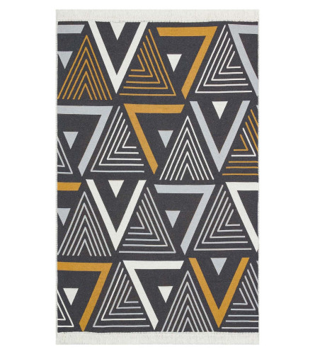 MASTER Tepih ARYA KILIM 0160 160x230cm žuta/siva