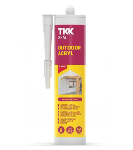 TKK Silikon akrilni SEAL za vanjsku upotrebu 300ml bijeli