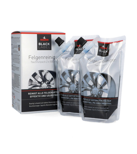 NIRGIN Sredstvo za čišćenje autofelgi 2x500ml Black Label Edition