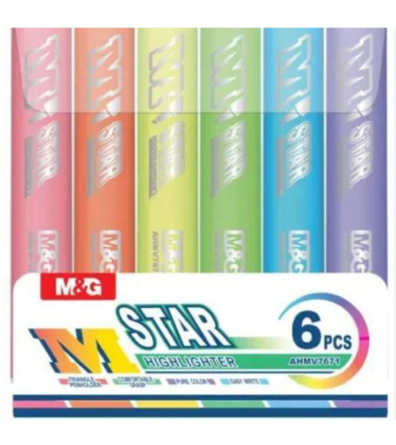 M&G Markeri Textliner set 6/1 u olovci AHMV7671