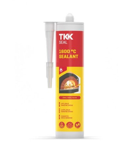 TKK Masa zaptivna vatrootporna SEAL 1600°C 300ml crni