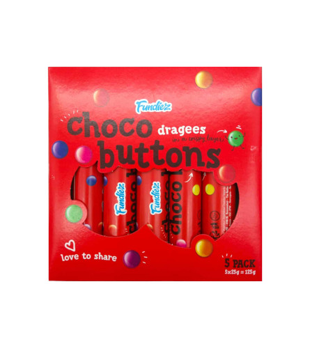 FUNDIEZ Bombone Choco Buttons 5x25g