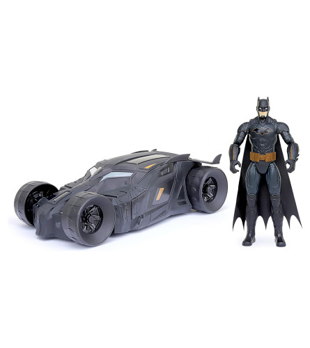 MATTEL Igračka Batman figura 30cm i Batmobile 6064628