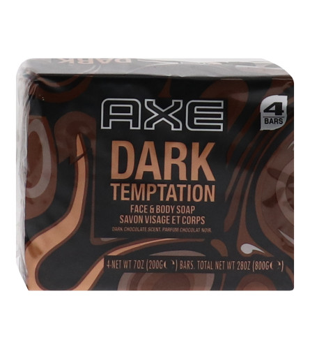 AXE Sapun toaletni parfemski muški Dark 4x200g