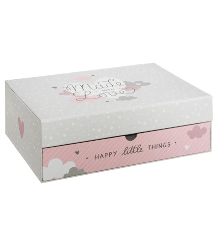 MASTER Kutija dekorativna baby box roza 174052A