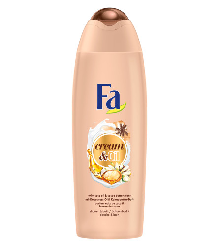 FA Gel za tuširanje ženski Cream & Oil Cacao 750ml