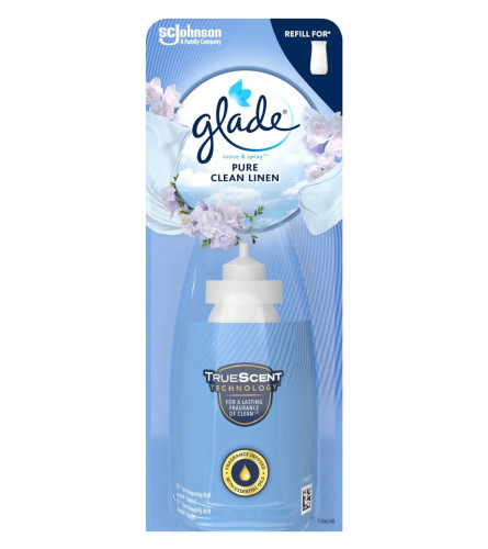 GLADE Osvježivač prostora dopuna Romantic Pure cleanlinen 18ml