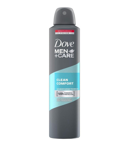 DOVE Dezodorans muški Clean Comfort 250ml