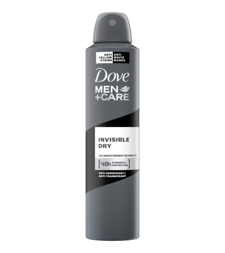 DOVE Dezodorans muški Invisible dry 250ml