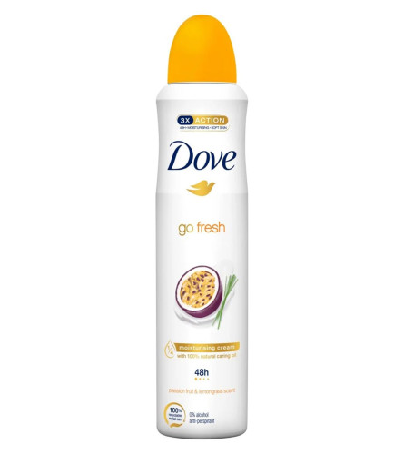 DOVE Dezodorans ženski Passion fruit 250ml