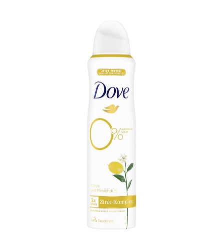 DOVE Dezodorans ženski citrus&peach 150ml