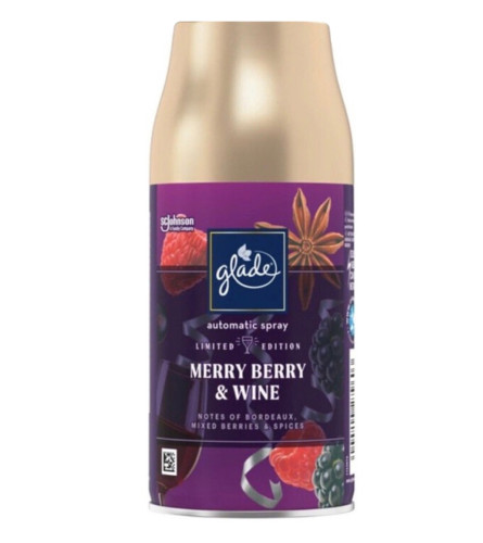 GLADE Osvježivač prostora dopuna Wine & Merry Berry 269ml