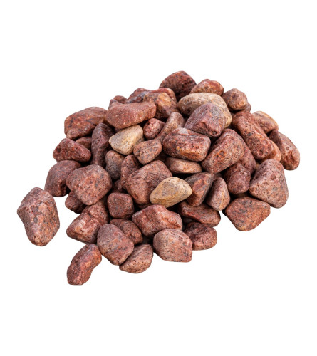 BOSSIN Kamen oblutak 20-40mm crveni 25kg