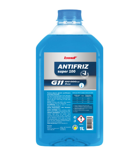 BELIF Antifriz SUPER 100% G11 1L