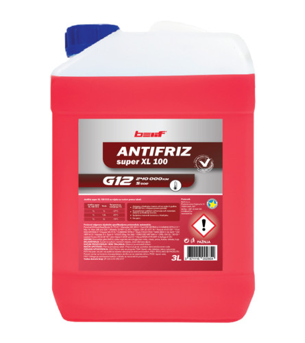 BELIF Antifriz SUPER 100% XL G12 3L